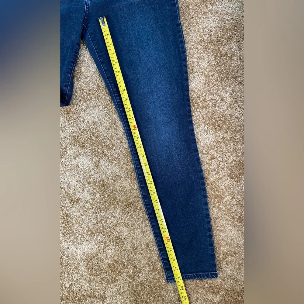 Lucky Brand High Rise Bridgette Skinny Jeans Dark‎ Wash Size 10/30